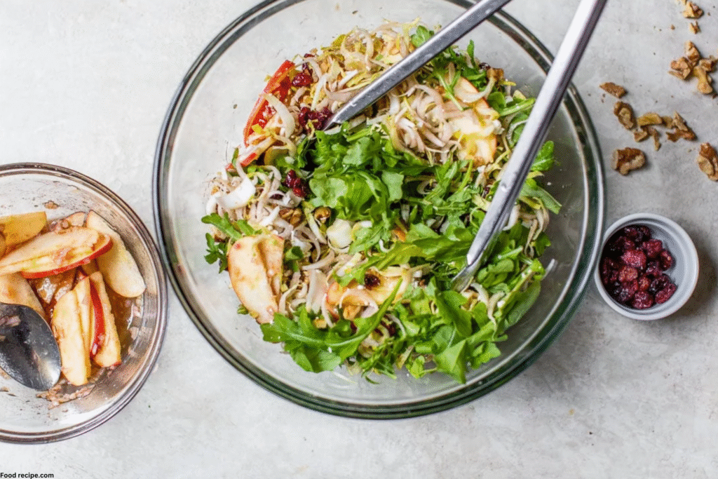 Apple and Walnut Salad Cups 