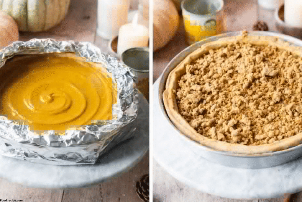 Gluten Free Pumpkin Pie with Streusel Topping