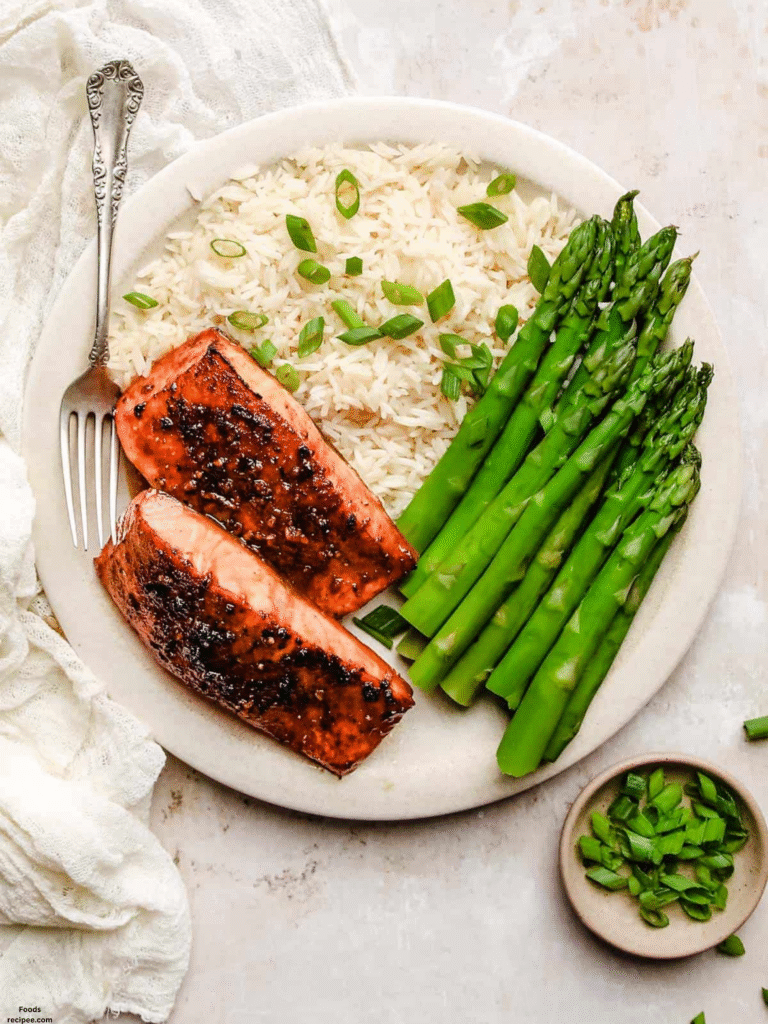 Honey Garlic Air Fryer Salmon – Easy, Healthy, and Gluten Free Dinner Recipe