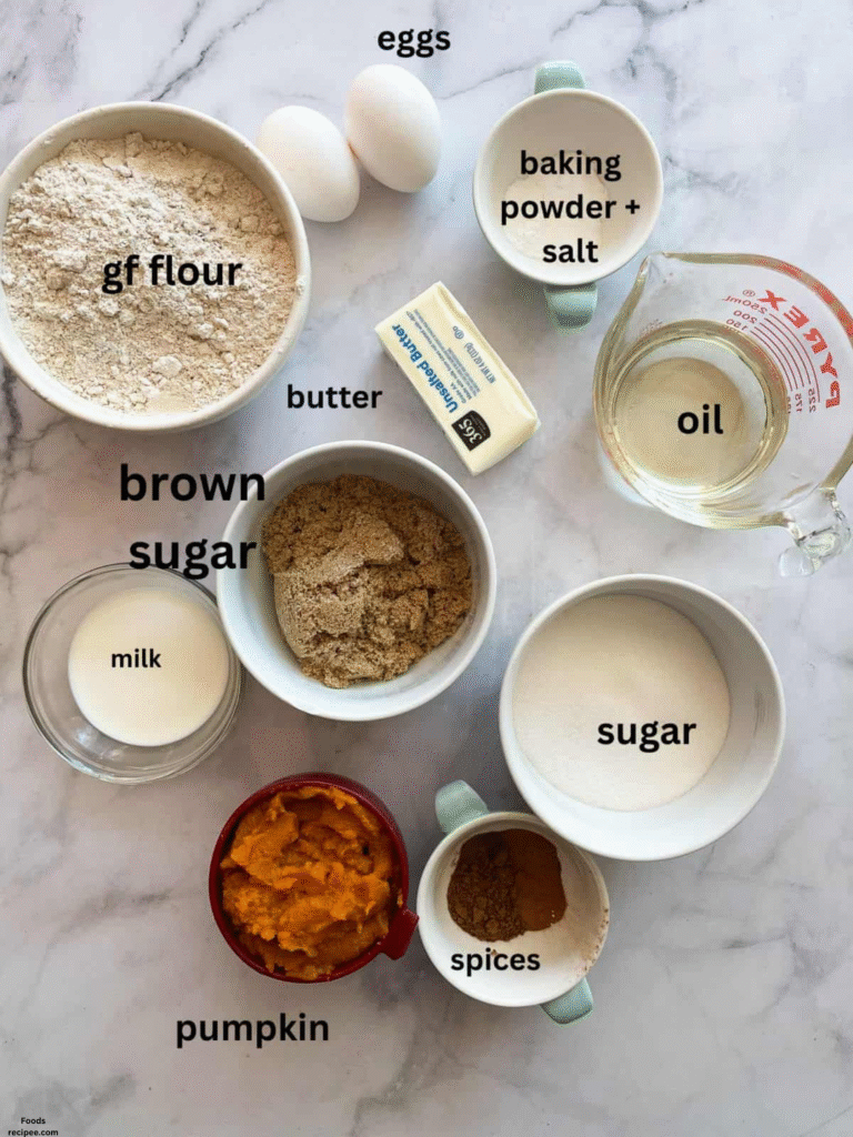 Gluten Free Pumpkin Spice Coffee Cake