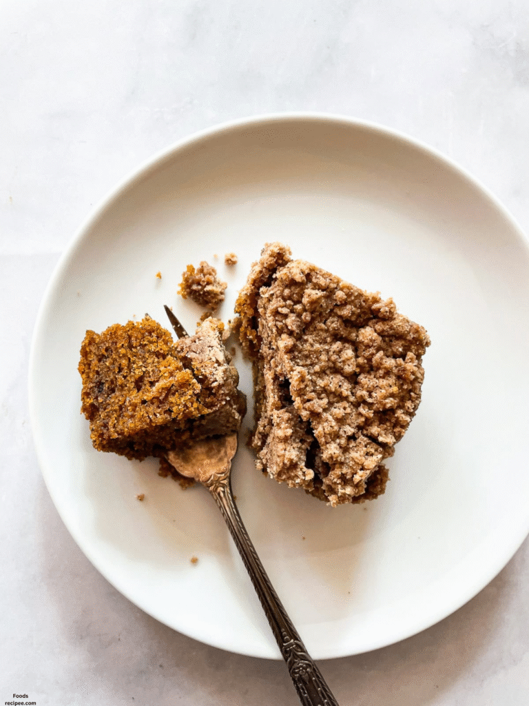 Gluten Free Pumpkin Spice Coffee Cake