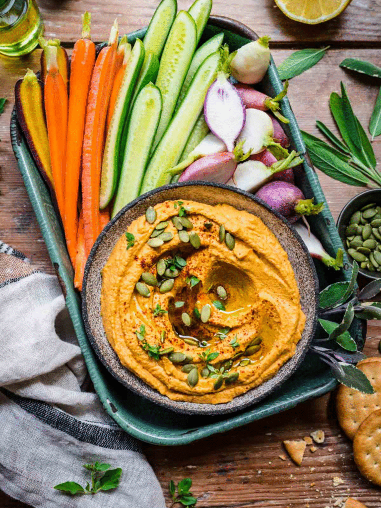 Gluten Free Pumpkin Hummus