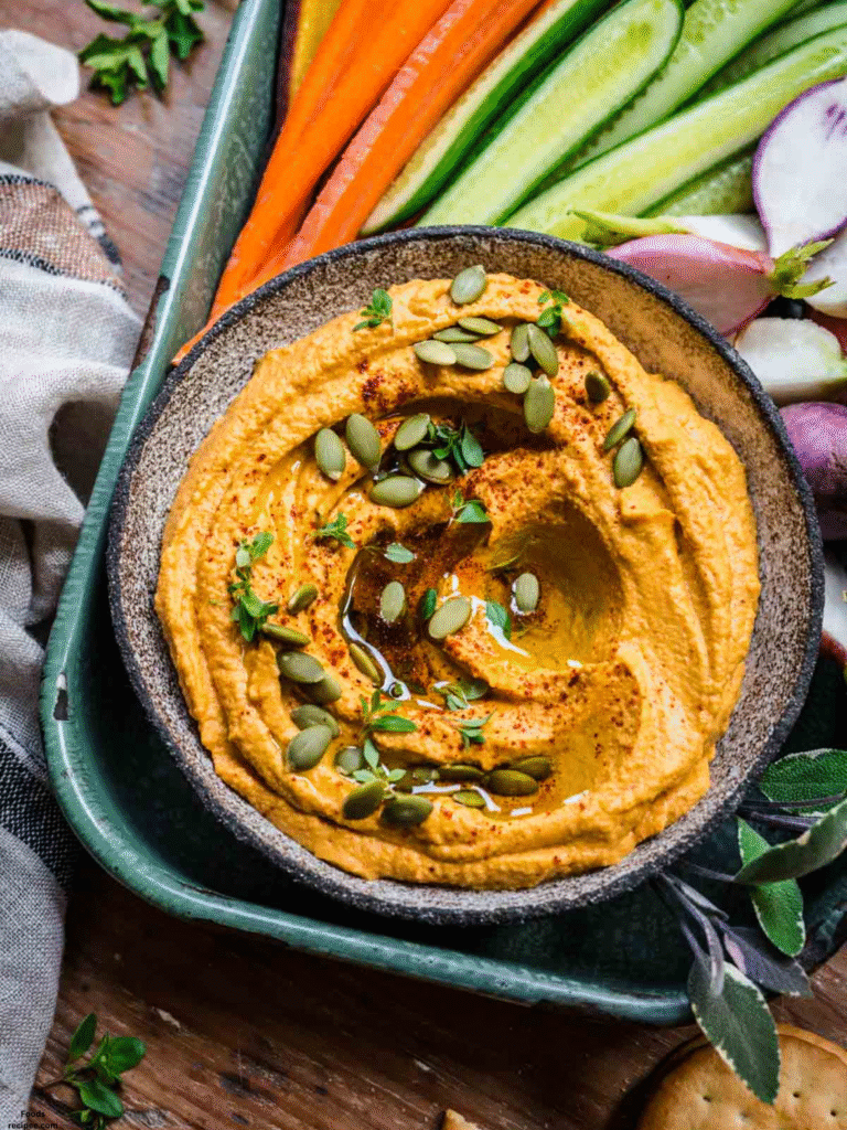 Gluten Free Pumpkin Hummus
