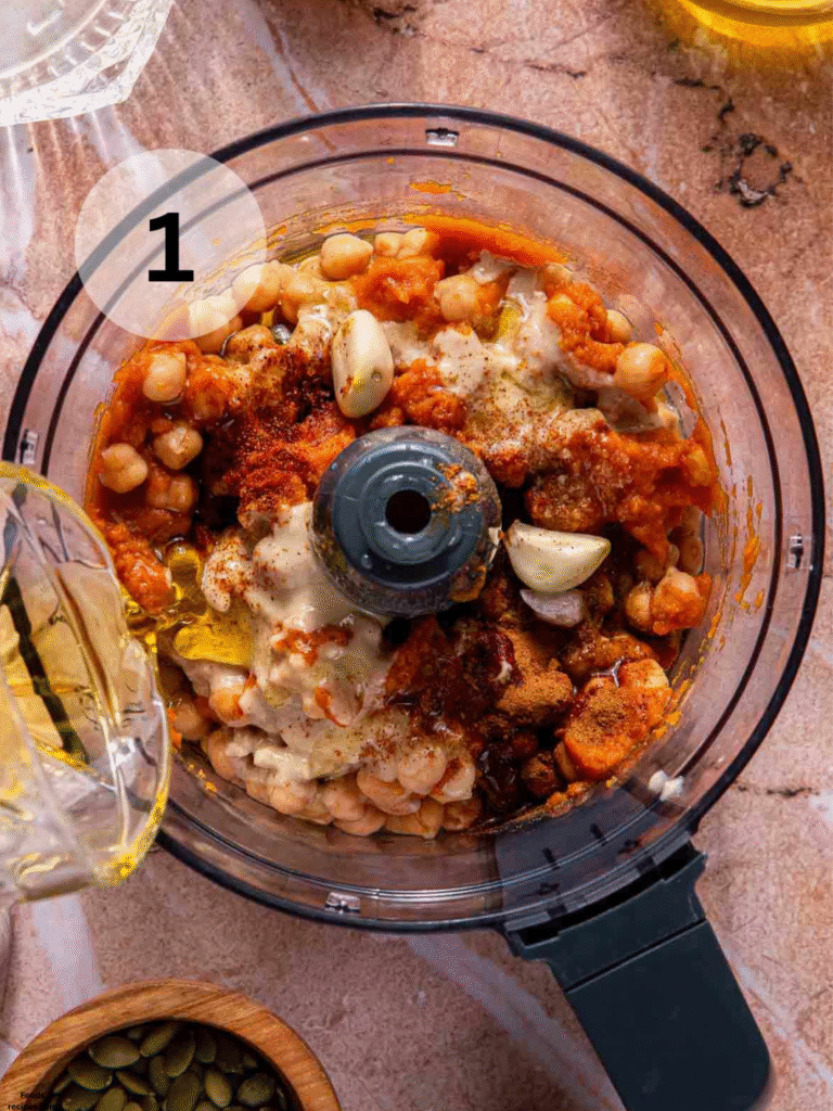 Gluten Free Pumpkin Hummus