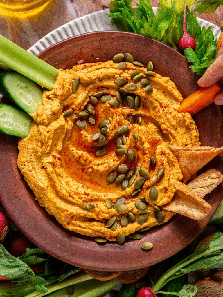 Gluten Free Pumpkin Hummus