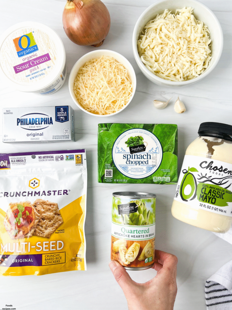 Spinach & Artichoke Dip with Cassava Chips