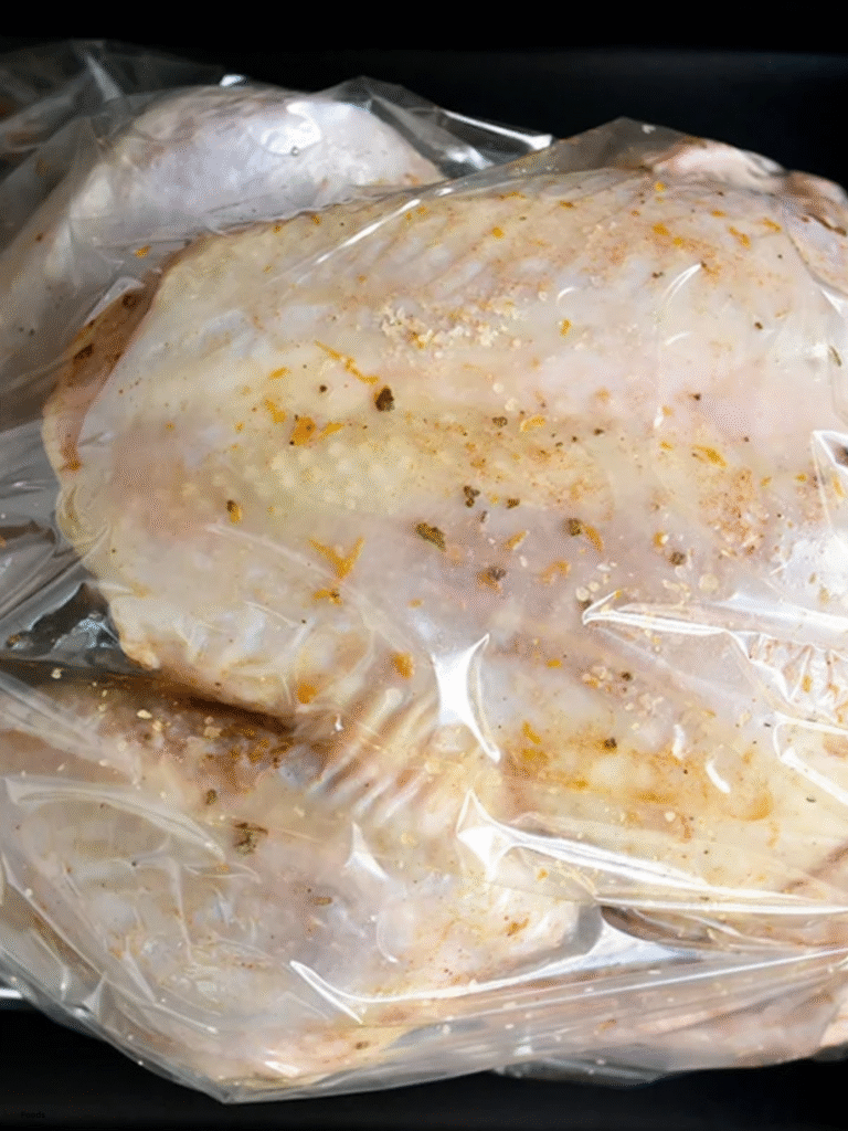 Roasted Turkey with Orange Marmalade & Sage