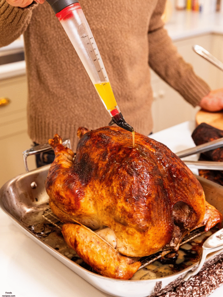 Roasted Turkey with Orange Marmalade & Sage