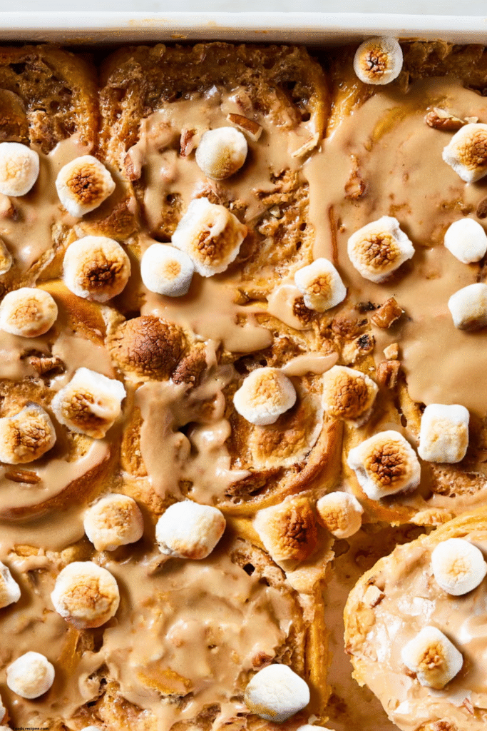 Sweet Potato Cinnamon Rolls 