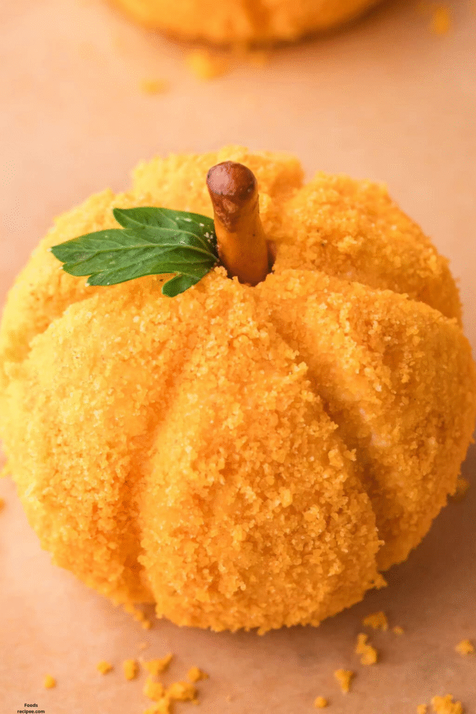 Mini Pumpkin Cheese Balls 