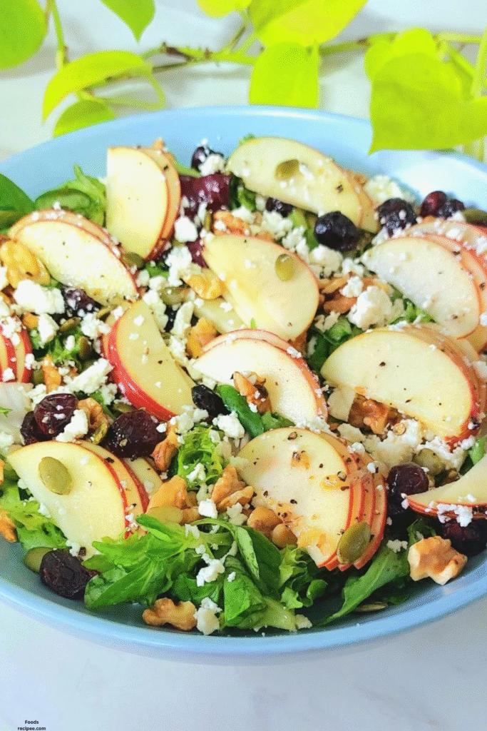 Apple and Walnut Salad Cups 
