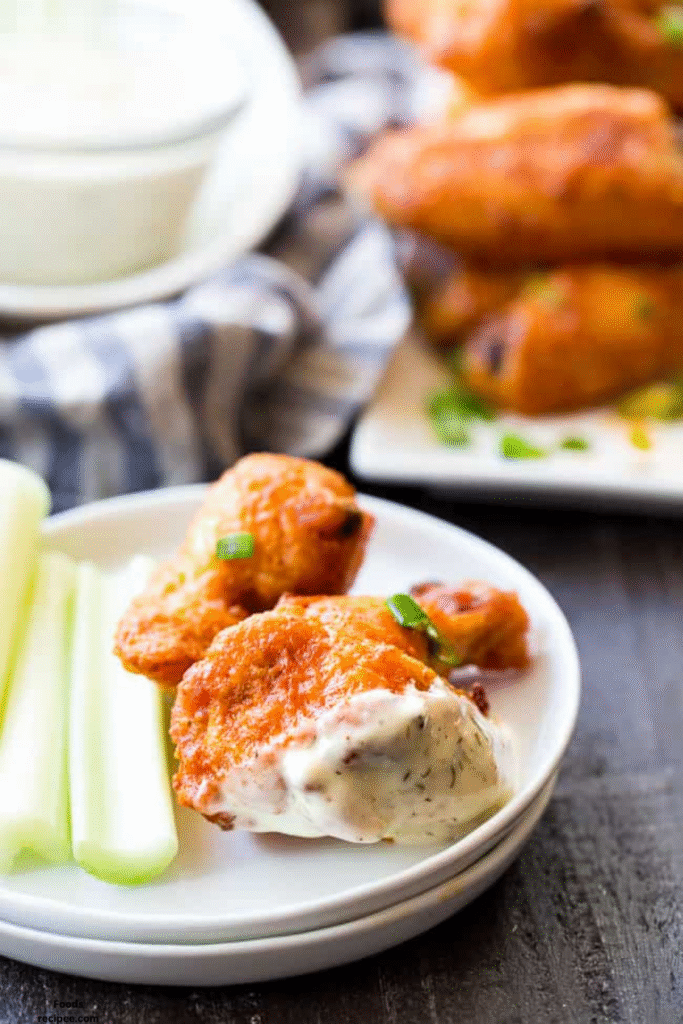 Crispy Baked Buffalo Chicken (Healthier Game-Day Favorite)