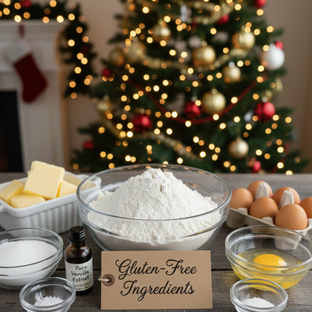 Easy Gluten Free Christmas Cookies