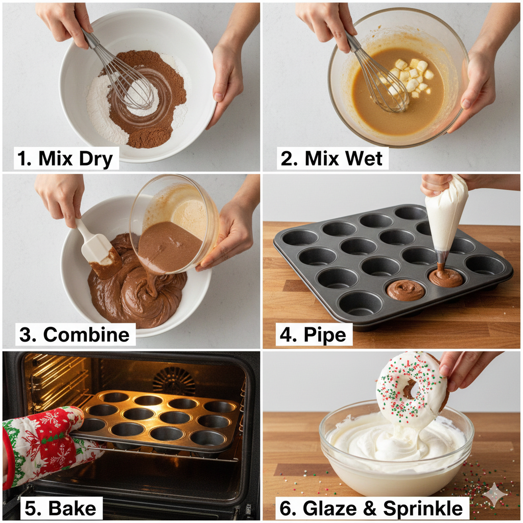 Gluten Free Hot Chocolate Donuts