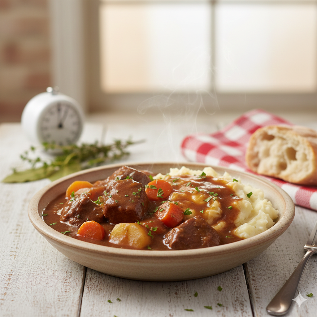 Easy Slow Cooker Beef Stew