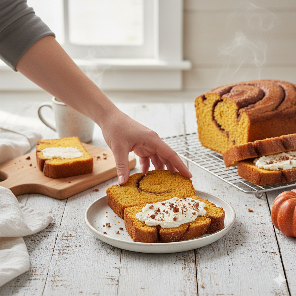 Fluffy Gluten Free Pumpkin Sandwich Bread