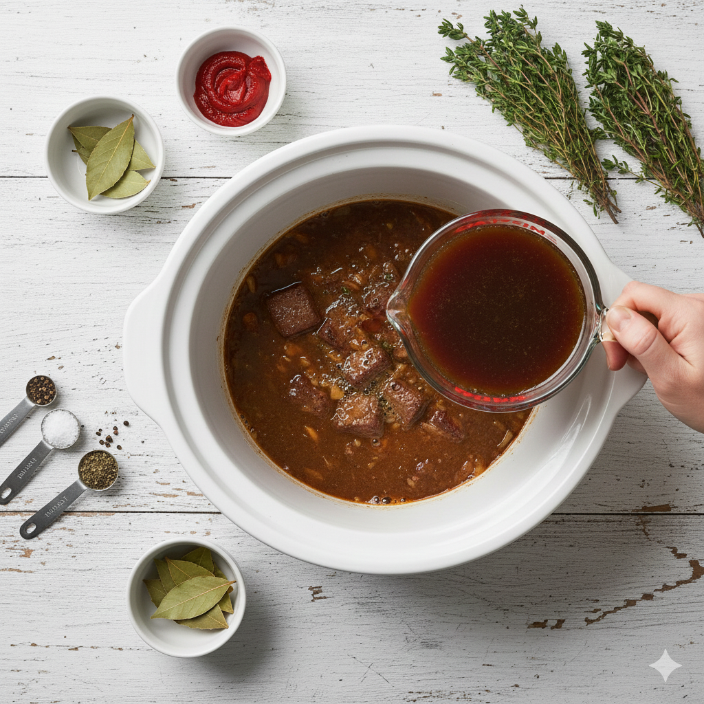 Easy Slow Cooker Beef Stew