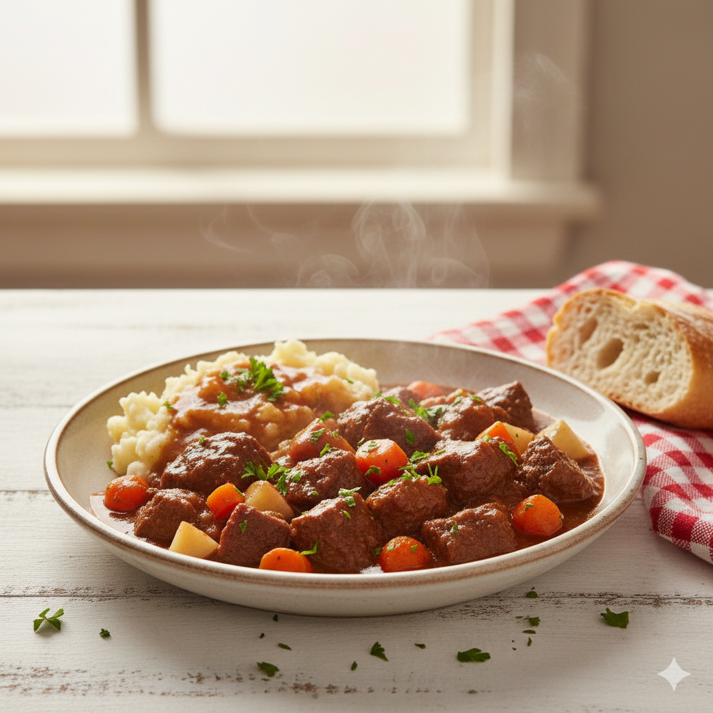 Easy Slow Cooker Beef Stew
