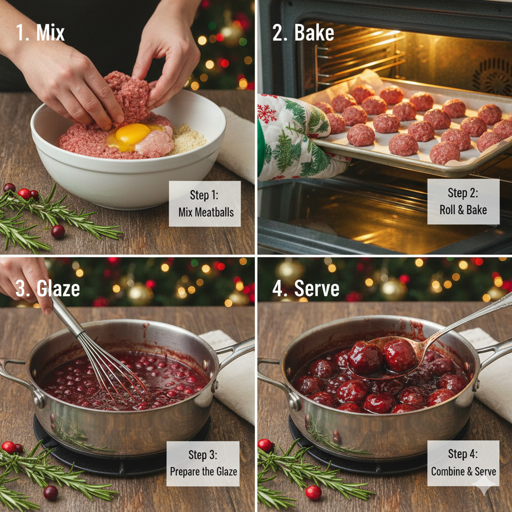 Cranberry Holiday Meatballs 