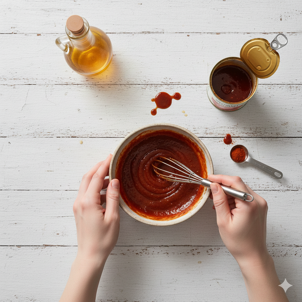 Air Fryer Chicken Legs with Smoky Chipotle Glaze 