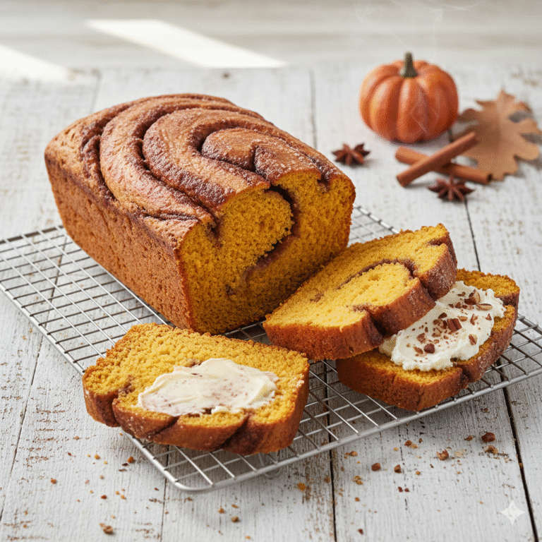 Fluffy Gluten Free Pumpkin Sandwich Bread with Cinnamon Swirl