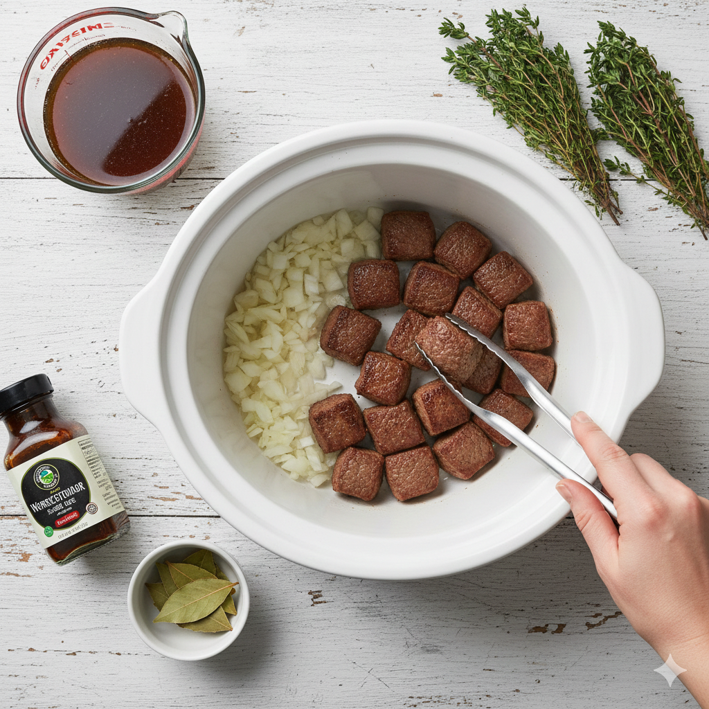 Easy Slow Cooker Beef Stew
