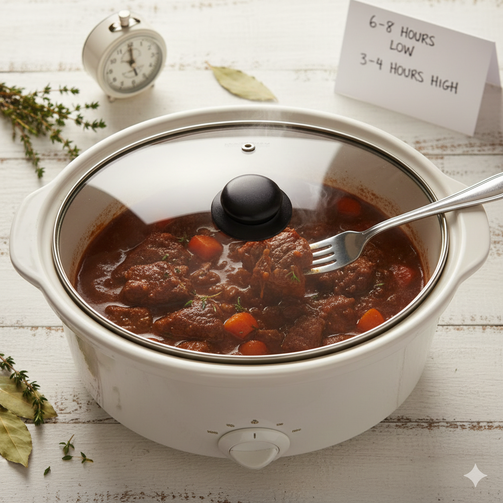 Easy Slow Cooker Beef Stew