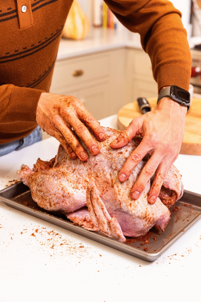 Roasted Turkey with Orange Marmalade & Sage