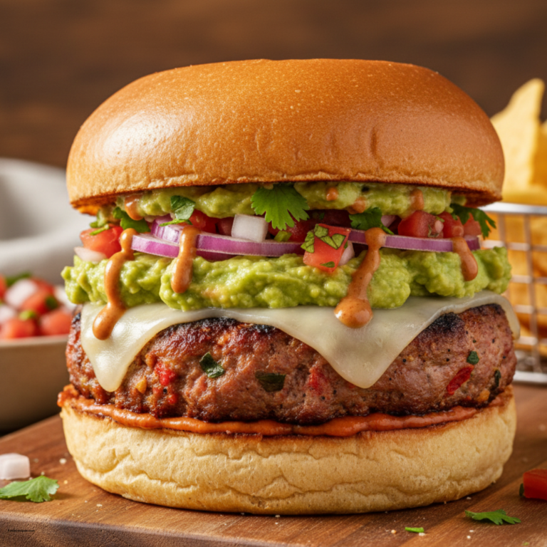 Easy Taco Meatloaf Burgers (Gluten Free Southwestern Recipe)