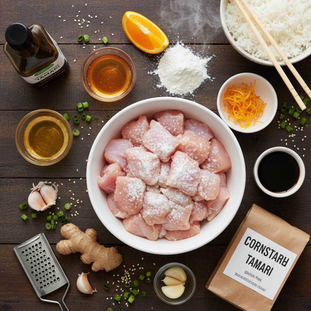 Gluten Free Orange Chicken Recipe