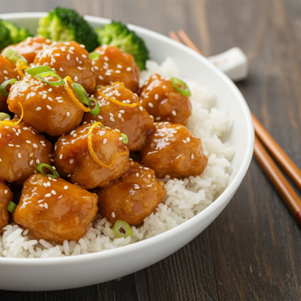 Gluten Free Orange Chicken Recipe