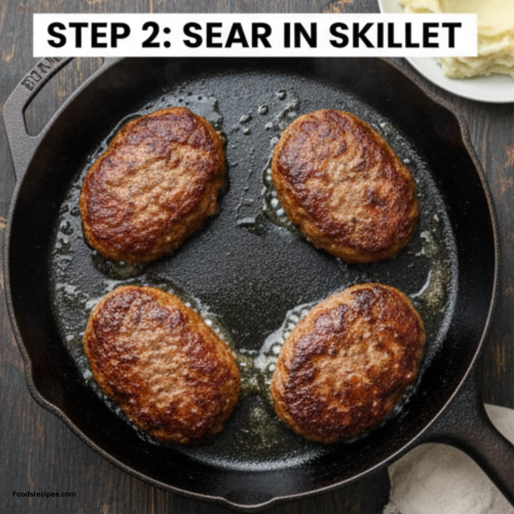 Homestyle Gluten Free Salisbury Steak Recipe & Gravy