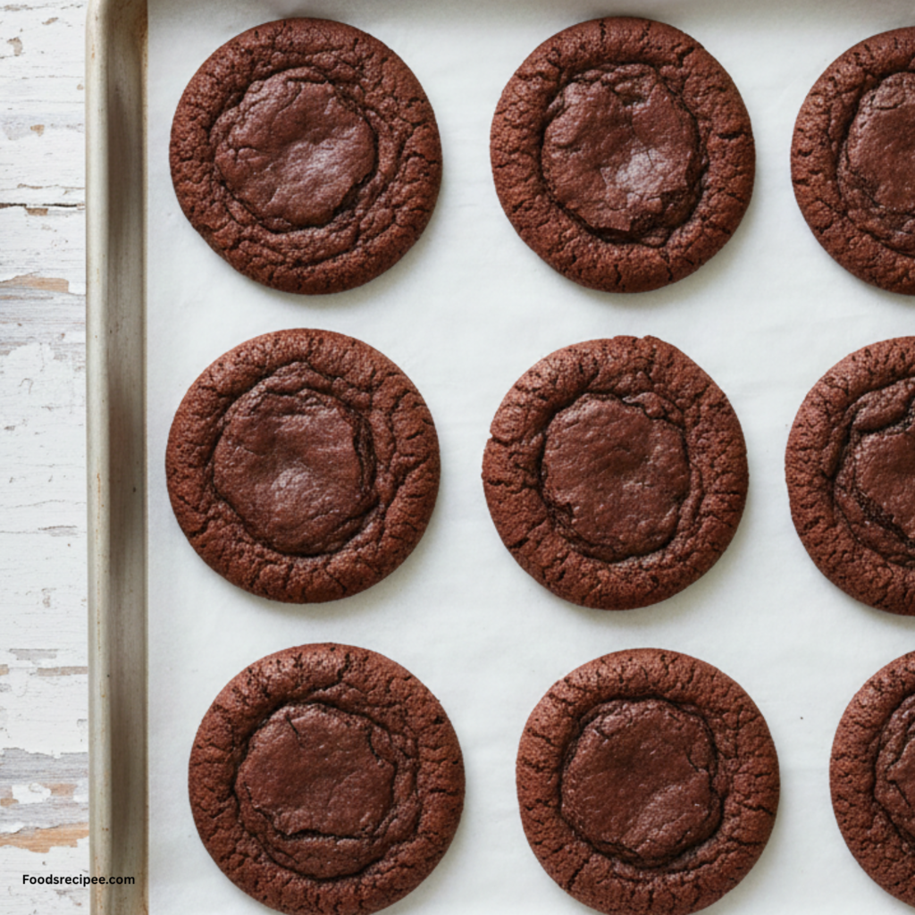 Chocolate Melting Snowman Cookies
