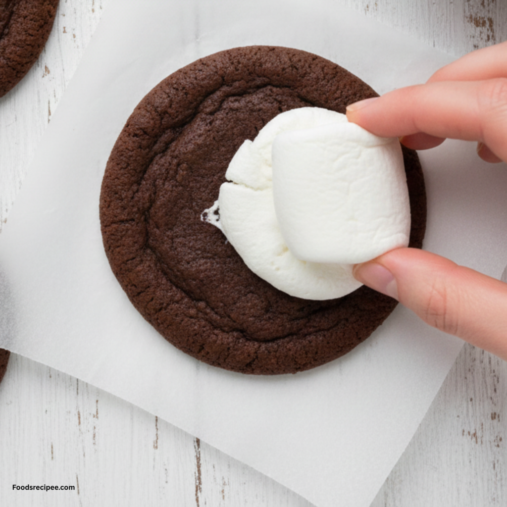 Chocolate Melting Snowman Cookies
