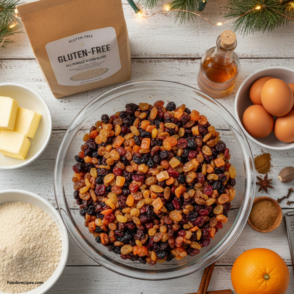 Gluten Free Holiday Fruit Cake Recipe