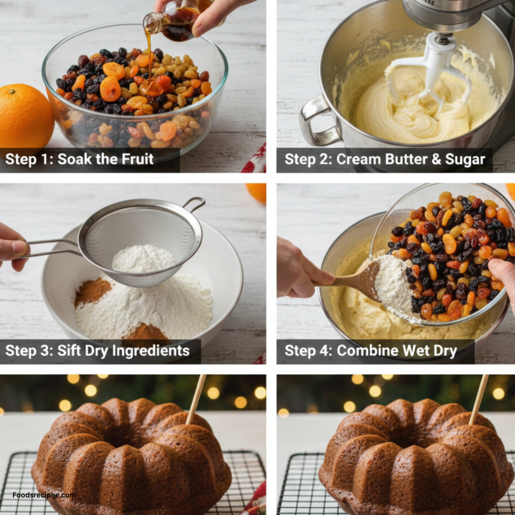 Gluten Free Holiday Fruit Cake Recipe