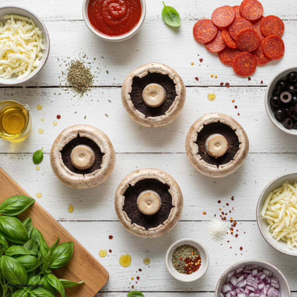 Portobello Pizzas Recipe