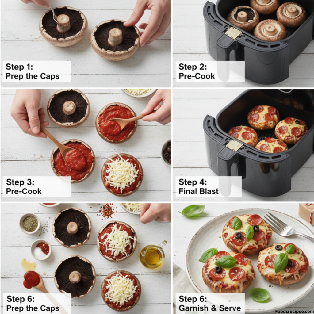 Portobello Pizzas Recipe