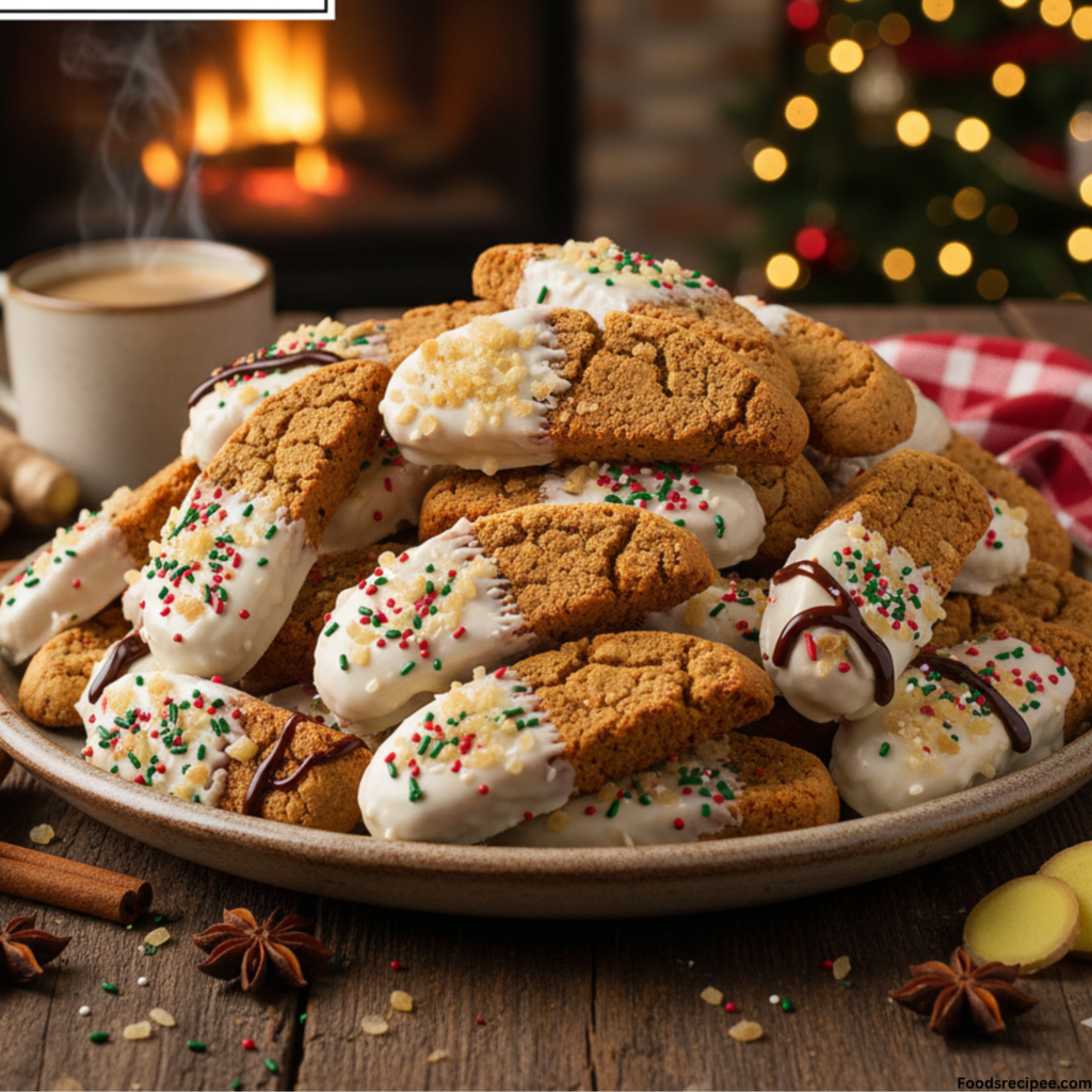 Gingerbread Biscotti Recipe