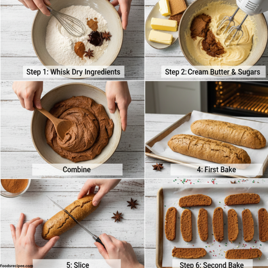 Gingerbread Biscotti Recipe