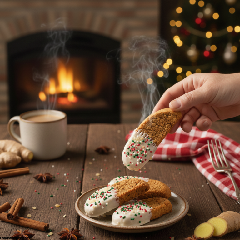 Best Gluten Free Gingerbread Biscotti Recipe (Dairy-Free Option!)