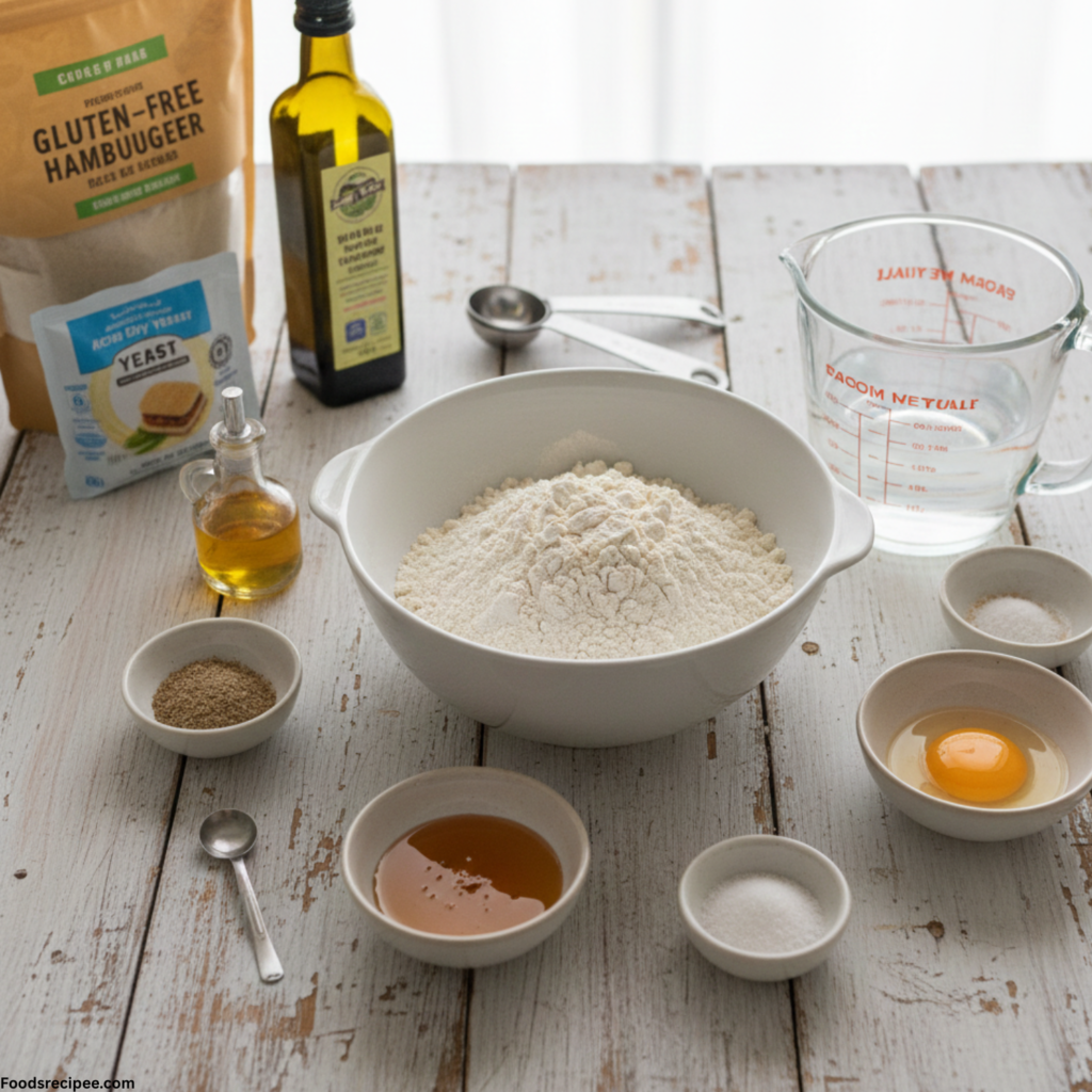 Gluten Free Hamburger Buns Recipe