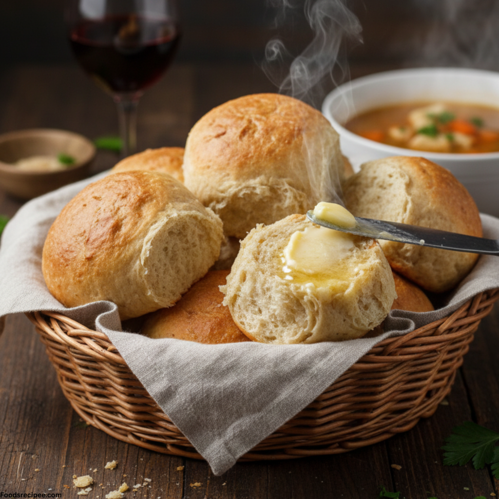 Soft & Fluffy Gluten Free Dinner Rolls