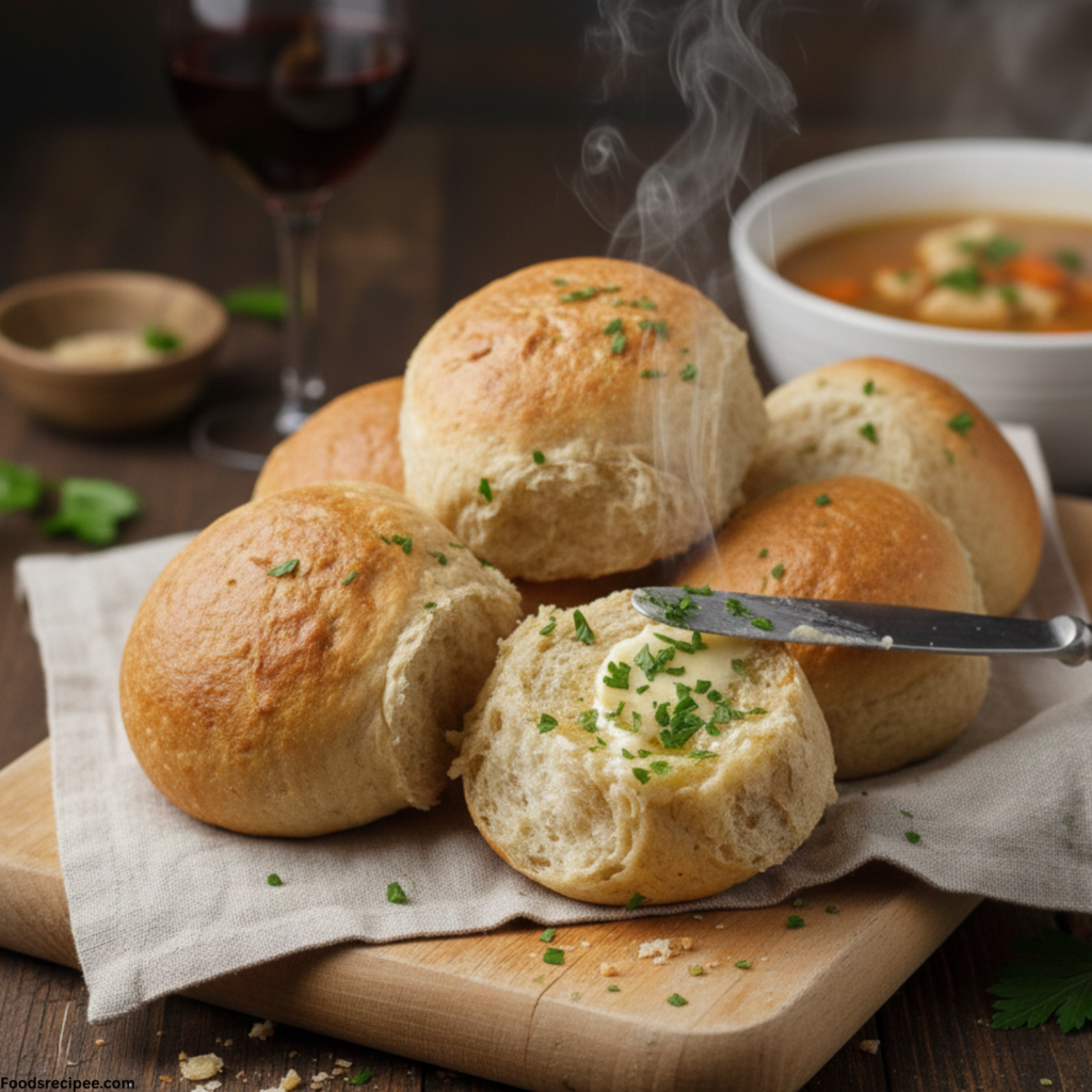 Soft & Fluffy Gluten Free Dinner Rolls