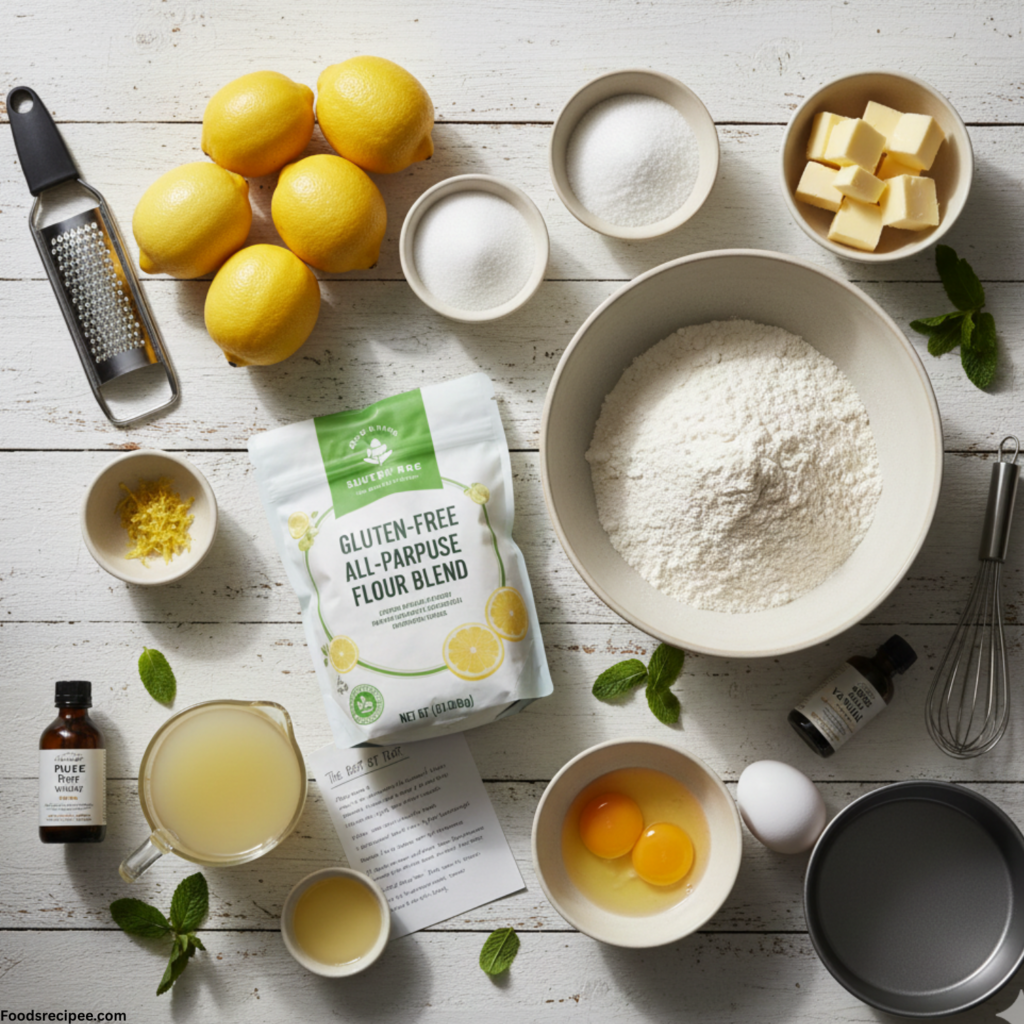 Gluten Free Lemon Tart Recipe