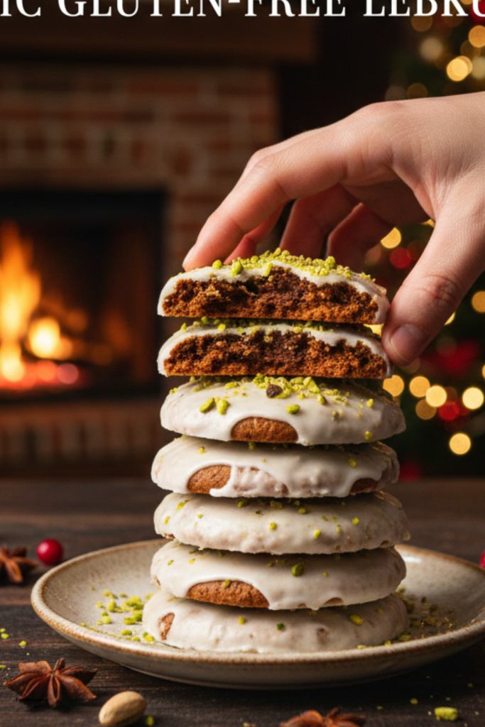 Gluten Free Lebkuchen Cookies 