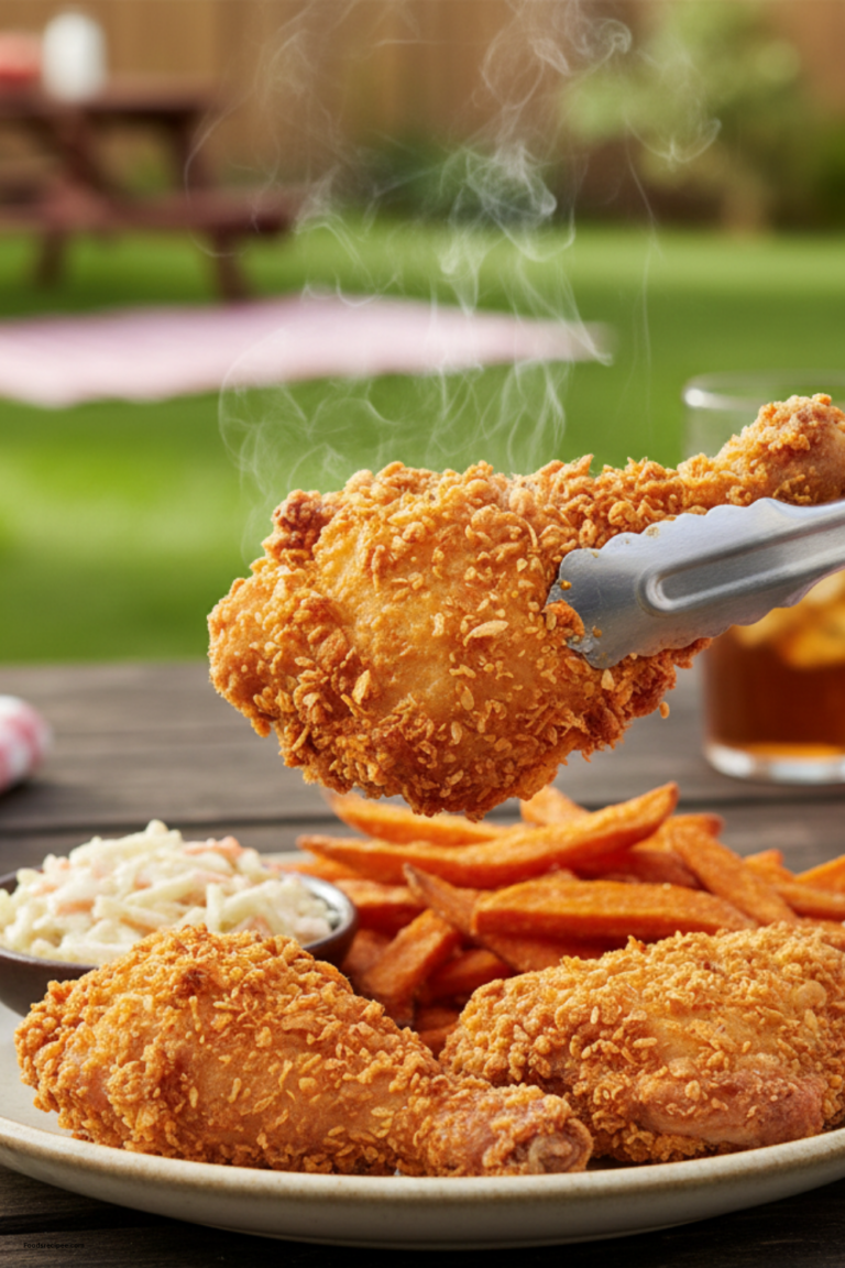 Gluten Free Crispy Oven Fried Chicken (No-Fry Recipe!)