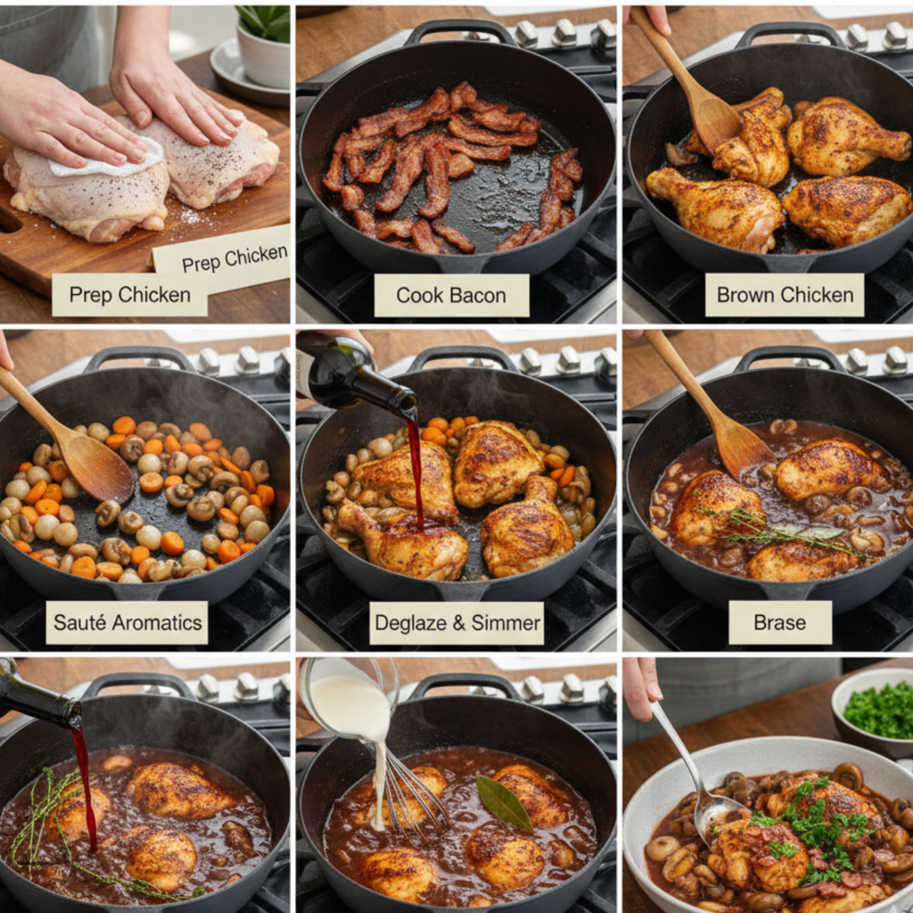 Classic Gluten Free Coq au Vin