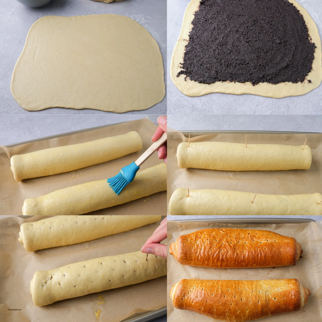 Authentic Gluten Free Poppy Seed Roll