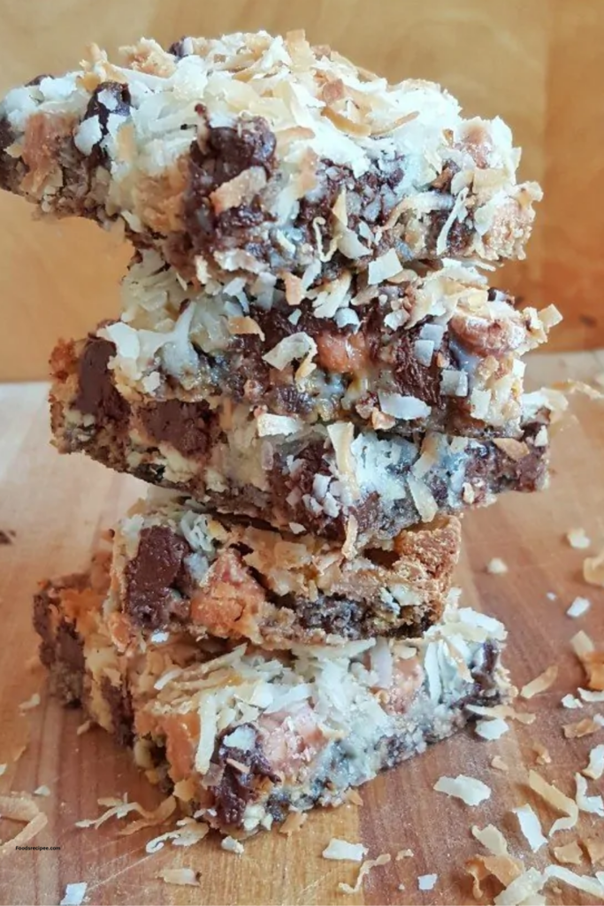 Gluten Free Gingerbread 7 Layer Bars